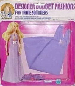 Bionic Woman Jaime Sommers Original Outfit, Purse & Accessories Kenner Doll  1976 General Mills H. K. Action Figure Six Million Dollar Man 