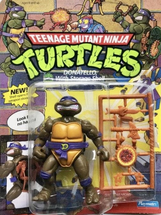 Teenage Mutant Ninja Turtles: 12” Original Classic Donatello Giant Figure  by Playmates Toys